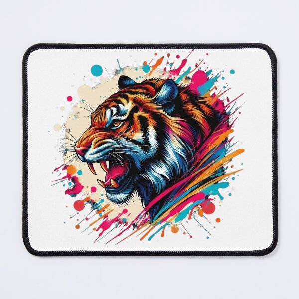 Item preview, A beautiful colorful tiger designed and sold by Marcoshop10.