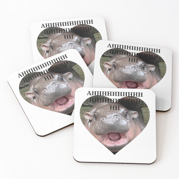 Item preview, MOO DENG Hippo AHHHH  designed and sold by fanadesigns.
