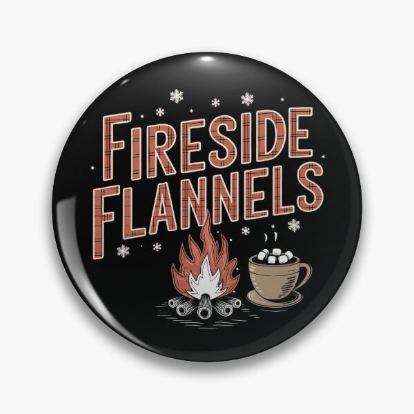 Item preview, Fireside Flannels - Cozy Christmas Vibes designed and sold by VioladesignByRW.