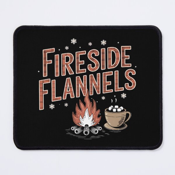 Item preview, Fireside Flannels - Cozy Christmas Vibes designed and sold by VioladesignByRW.
