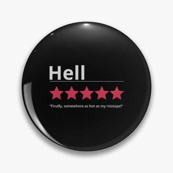 Item preview, Honest Hell Review designed and sold by GODZILLARGE.