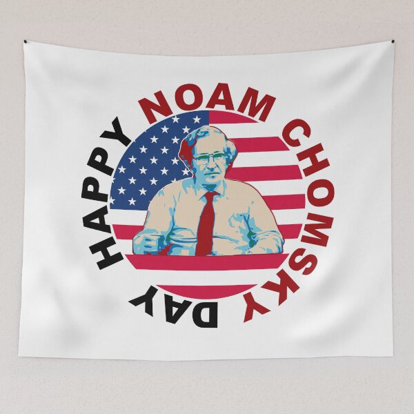 Item preview, Happy Noam Chomsky Day designed and sold by DJVYEATES.