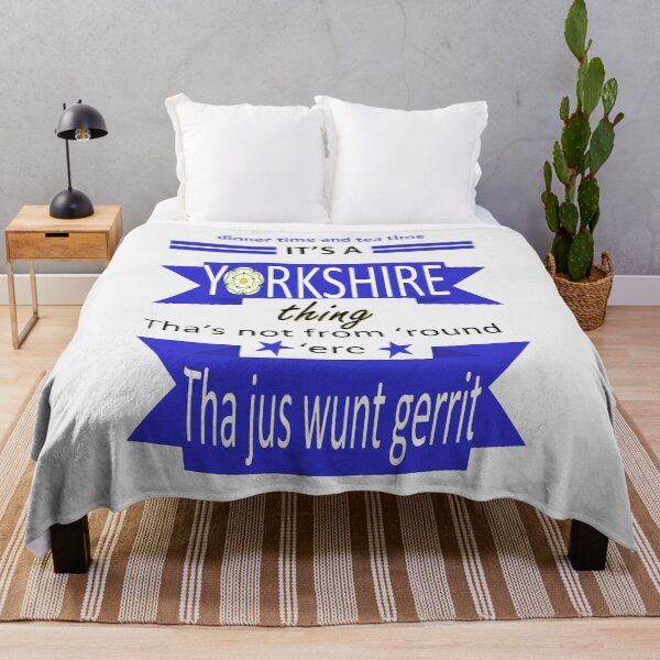 Item preview, Dinner Time And Tea Time Its A Yorkshire Thing Tyke Slang designed and sold by taiche.