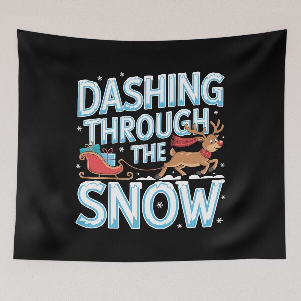 Item preview, Dashing Through the Snow - Festive Christmas Fun designed and sold by VioladesignByRW.