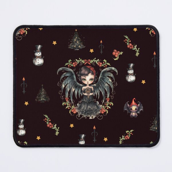 Item preview, Dark Gothic Christmas Angel designed and sold by LuciaS.