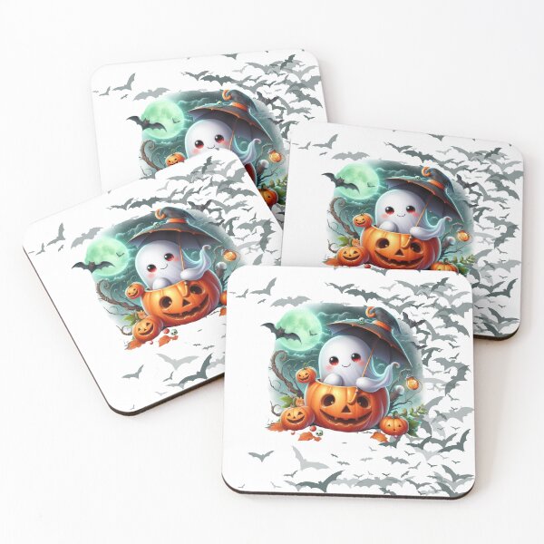 Item preview,  Cute Ghost Pumpkin designed and sold by CreatedbyKandJ.