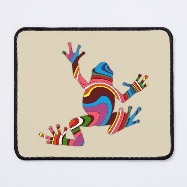 Item preview, Frog ethnic sign in modern abstract design designed and sold by mikistudio.