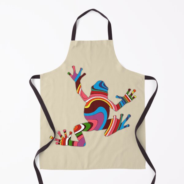 Item preview, Frog ethnic sign in modern abstract design designed and sold by mikistudio.
