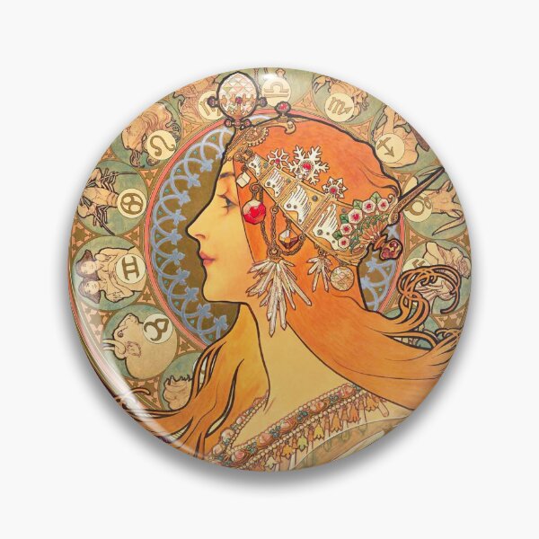 Artikelvorschau, Alphonse Mucha. Tierkreis entworfen und verkauft von likiska.