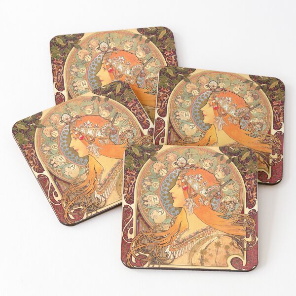 Item preview, Alphonse Mucha. Zodiac designed and sold by likiska.