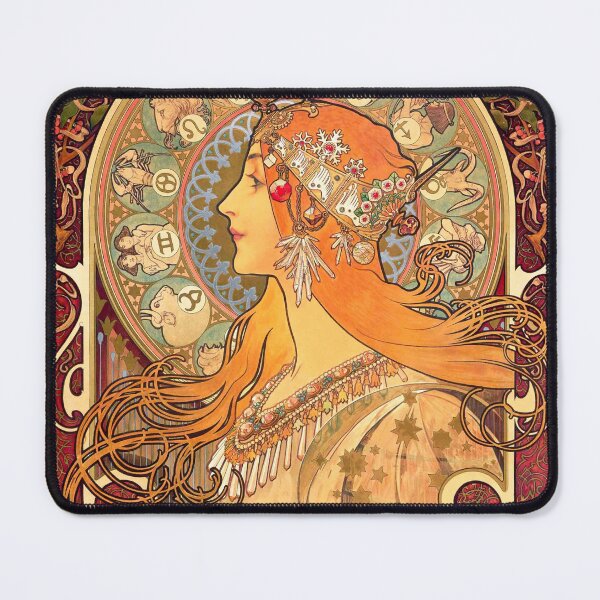 Item preview, Alphonse Mucha. Zodiac designed and sold by likiska.