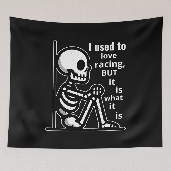 Item preview, Skeletal Serenity, Black and White Reality designed and sold by SplashTastic.
