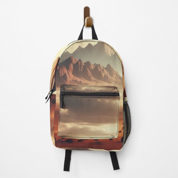 Item preview, A Hot Air Balloon Soaring Over A Vast Desert. designed and sold by IrsathThaslima.