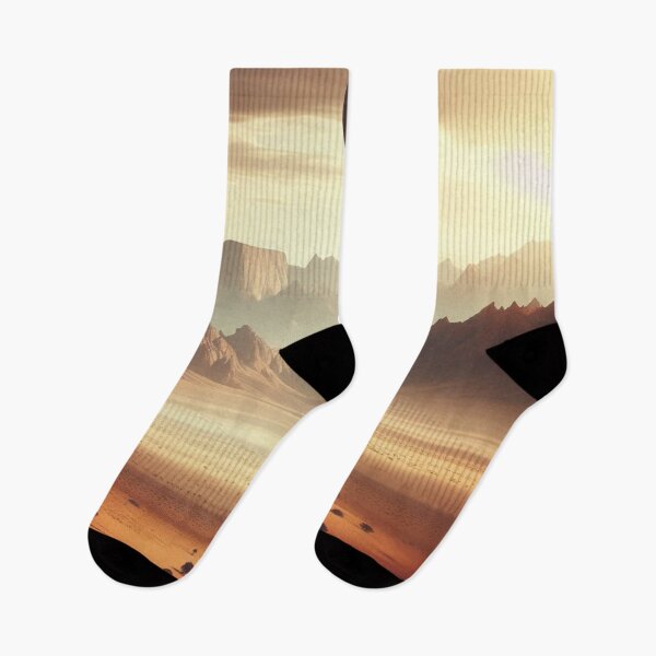 Item preview, A Hot Air Balloon Soaring Over A Vast Desert. designed and sold by IrsathThaslima.