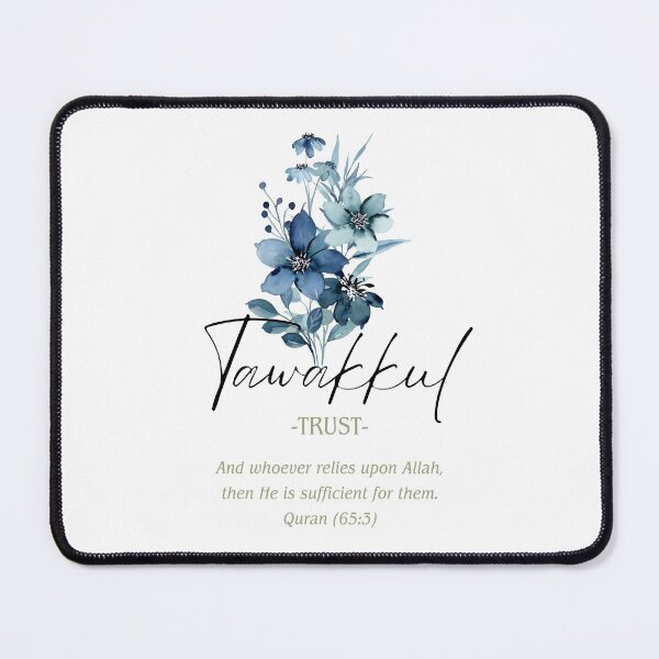 Item preview, Tawakkul Trust - Islamic Art with Quranic Verse designed and sold by RaiyaTees.