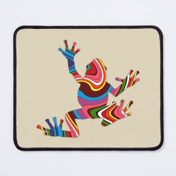 Item preview, Frog ethnic sign in modern abstract design designed and sold by mikistudio.