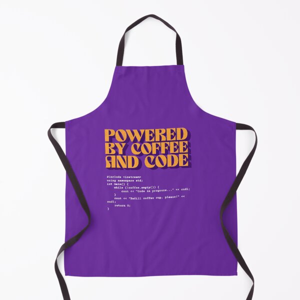 Item preview, Powered by Coffee and Code: The Ultimate Design for Programmers and Coffee Lovers designed and sold by Marwan Atif.