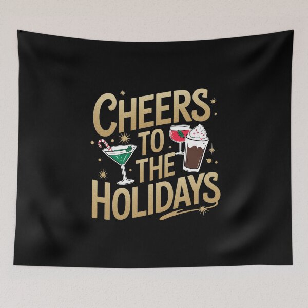 Item preview, Cheers to the Holidays - Festive Celebration designed and sold by VioladesignByRW.