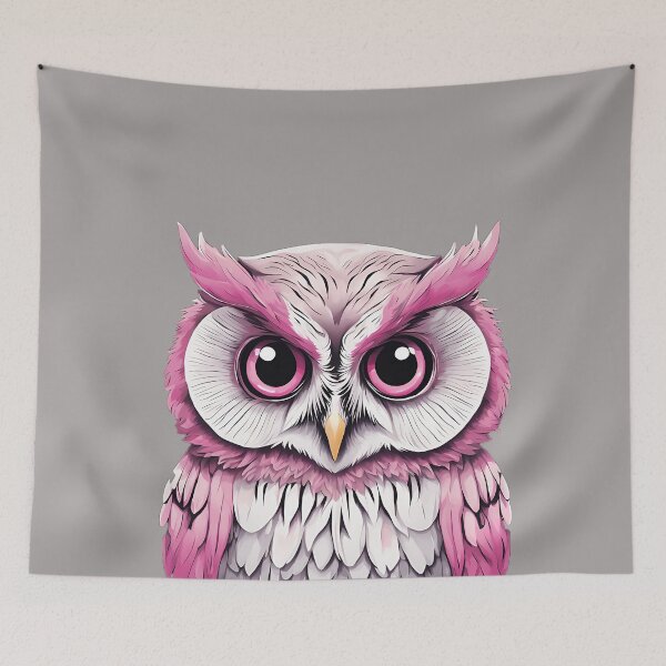Item preview, Cute Pink Owl   designed and sold by Juana-.