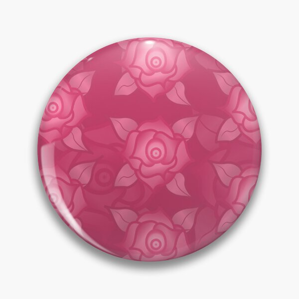 Item preview, pink roses floral art seamless pattern wallpaper print designed and sold by SpinklyCreations.