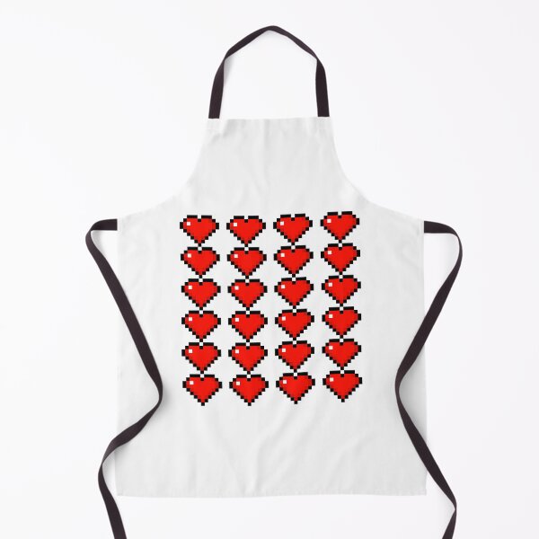 Item preview, Pixel Heart Pattern - Retro Love Design designed and sold by RaiyaTees.