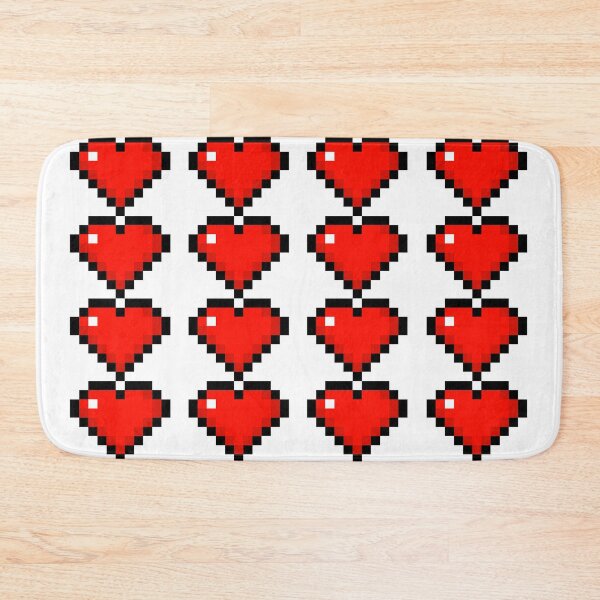 Item preview, Pixel Heart Pattern - Retro Love Design designed and sold by RaiyaTees.