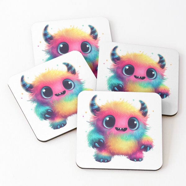 Item preview, Colorful Monster Sticker designed and sold by NicolasGlowArt.