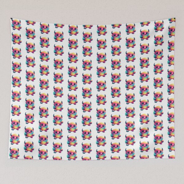 Item preview, Colorful Monster Sticker designed and sold by NicolasGlowArt.