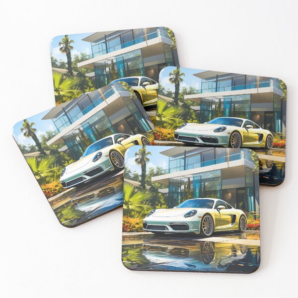 Item preview, Sun Kissed Porsche 911 By The Pool designed and sold by RevUpDesign.