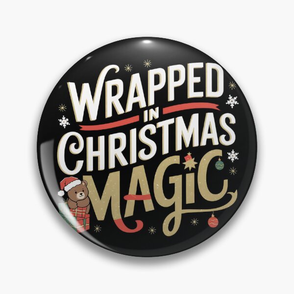 Item preview, Wrapped in Christmas Magic - Festive Charm designed and sold by VioladesignByRW.
