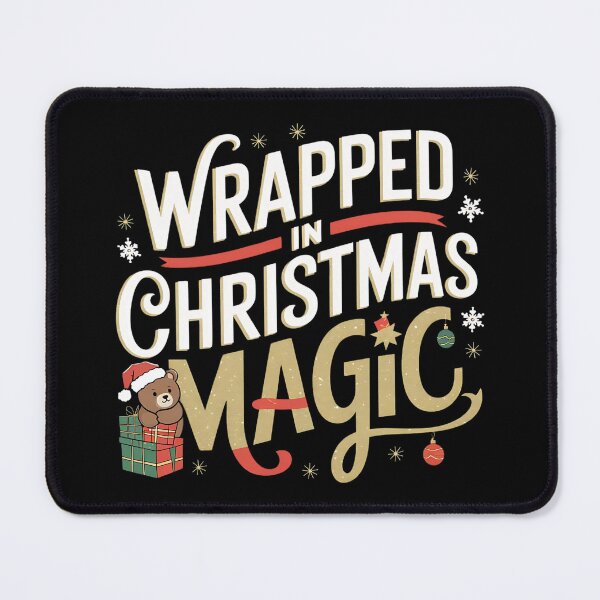 Item preview, Wrapped in Christmas Magic - Festive Charm designed and sold by VioladesignByRW.