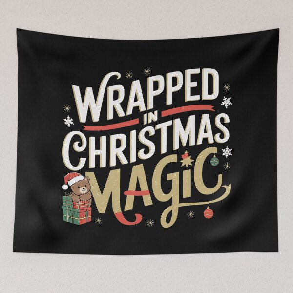 Item preview, Wrapped in Christmas Magic - Festive Charm designed and sold by VioladesignByRW.