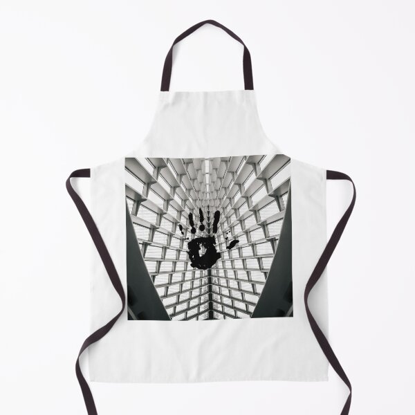 Item preview, Abstract Handprint in Geometric Architecture | Modern Art Print designed and sold by RaiyaTees.