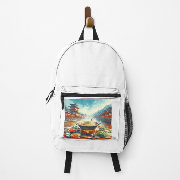 Item preview, Sichuan Hot Pot Impressionism Art Style designed and sold by artofuniverse.