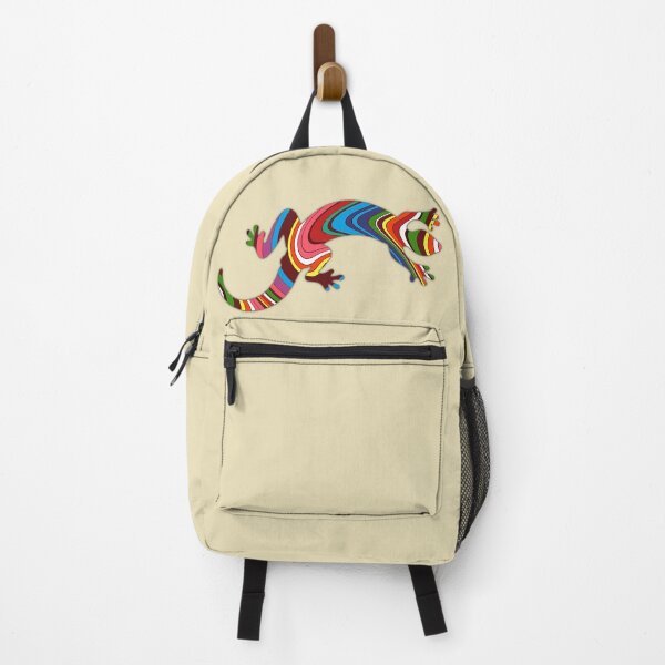 Item preview, Gecko lizard ethnic sign in modern abstract design designed and sold by mikistudio.