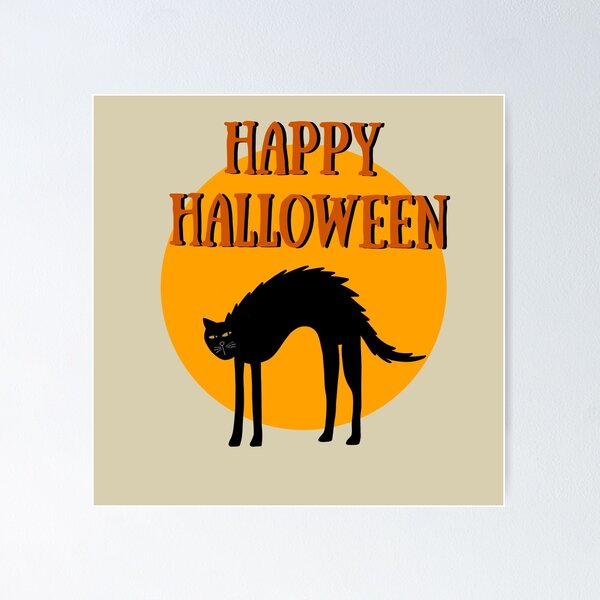 Item preview, Happy halloween cat designed and sold by ArndtDesign.