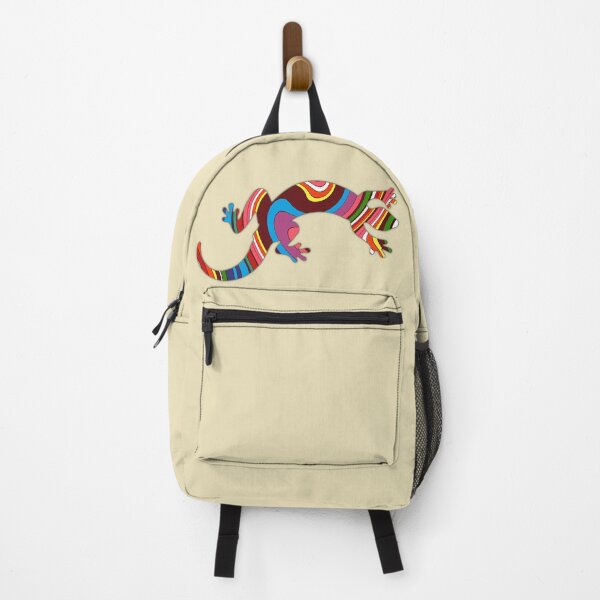 Item preview, Gecko lizard ethnic sign in modern abstract design designed and sold by mikistudio.