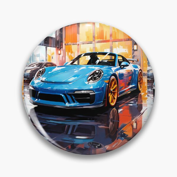 Item preview, Porsche 911 GT3 RS in a Modern Vibrant Showroom designed and sold by RevUpDesign.