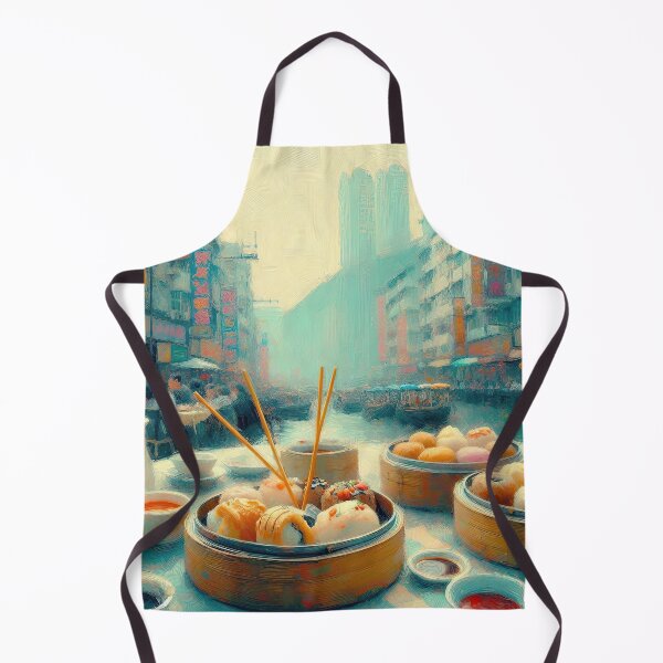 Item preview, Dim Sum Impressionism Art Style designed and sold by artofuniverse.