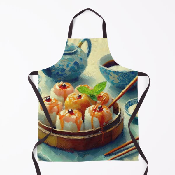 Item preview, Dim Sum Impressionism Art Style designed and sold by artofuniverse.