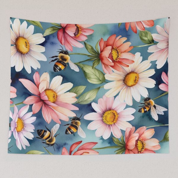 Item preview, Bees and Flowers designed and sold by M-Y-A-R-T-.