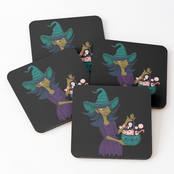 Item preview, Witch and candies designed and sold by Xatutik.art.