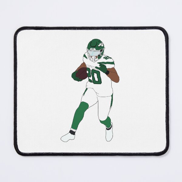 Item preview, Breece Hall RB1 White designed and sold by WhelmdStudios .