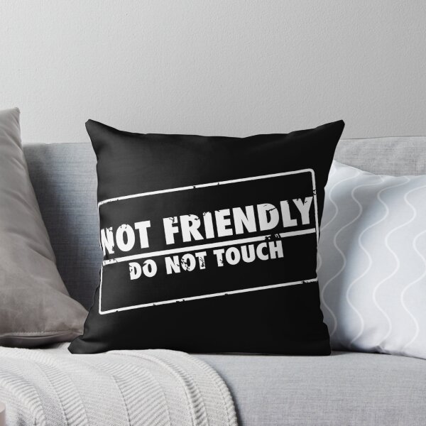 Item preview, Not Friendly Stamp designed and sold by jonn4y.