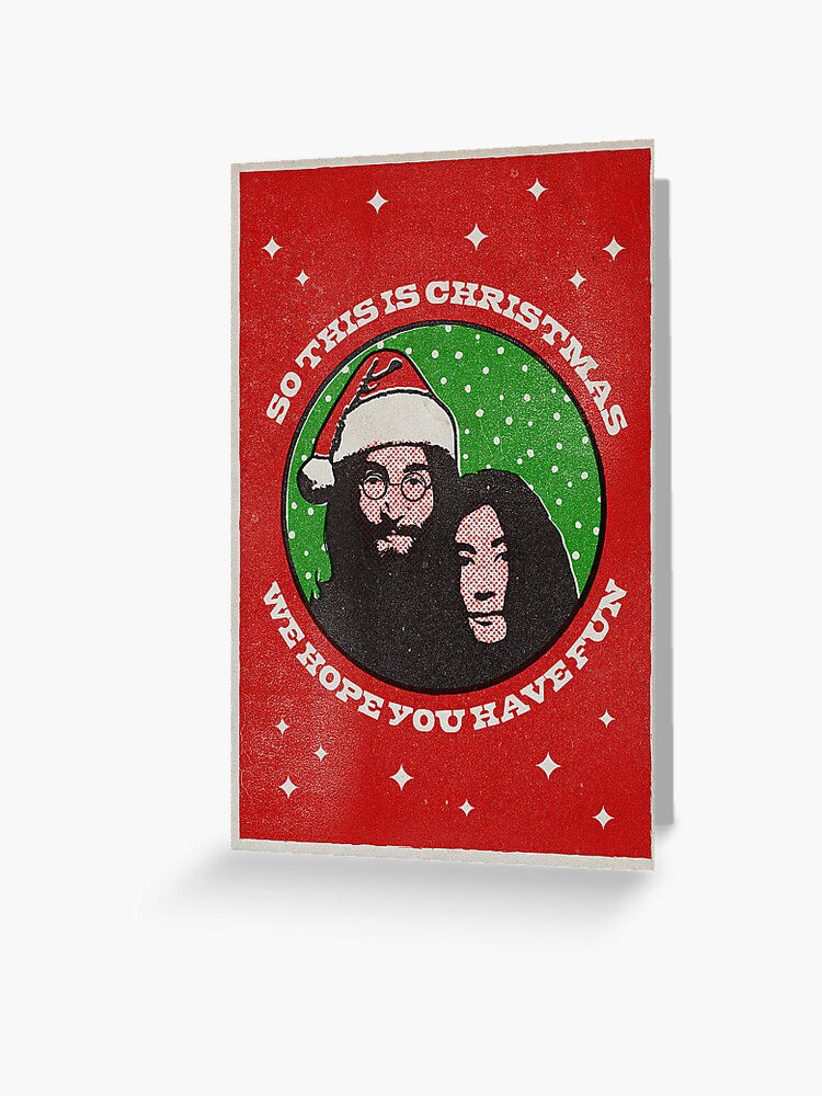 John and yoko christmas song