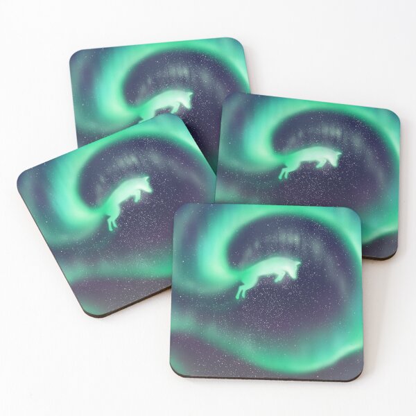 Item preview, The Firefox of the Northern Lights designed and sold by Tessa Draws Stoof.