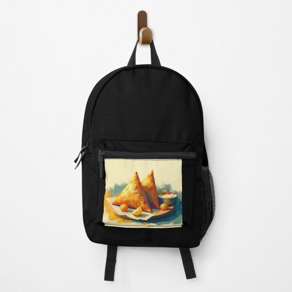 Item preview, Samosa Impressionism Art Style designed and sold by artofuniverse.