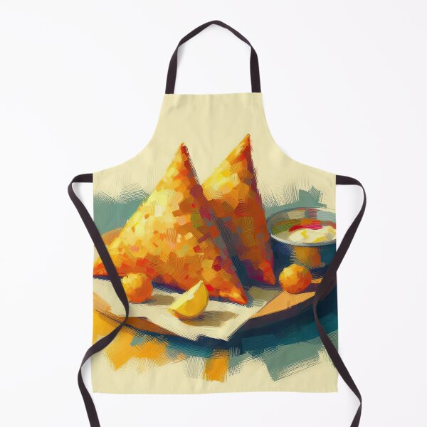 Item preview, Samosa Impressionism Art Style designed and sold by artofuniverse.