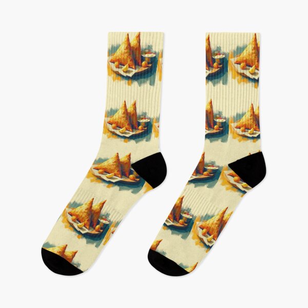 Item preview, Samosa Impressionism Art Style designed and sold by artofuniverse.