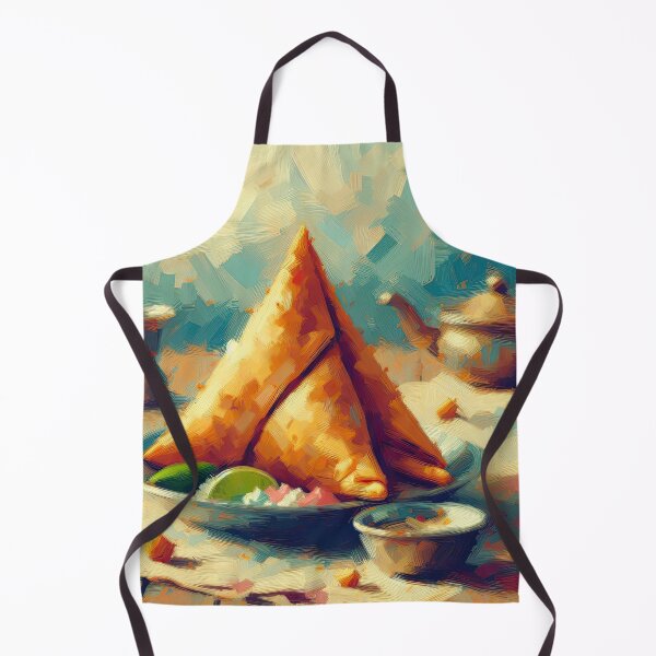 Item preview, Samosa Impressionism Art Style designed and sold by artofuniverse.